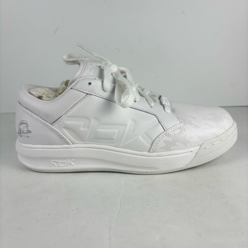 Vintage Reebok G-Unit DJ White Leather Sneakers NOS Deadstock Mens 6 Womens 7.5